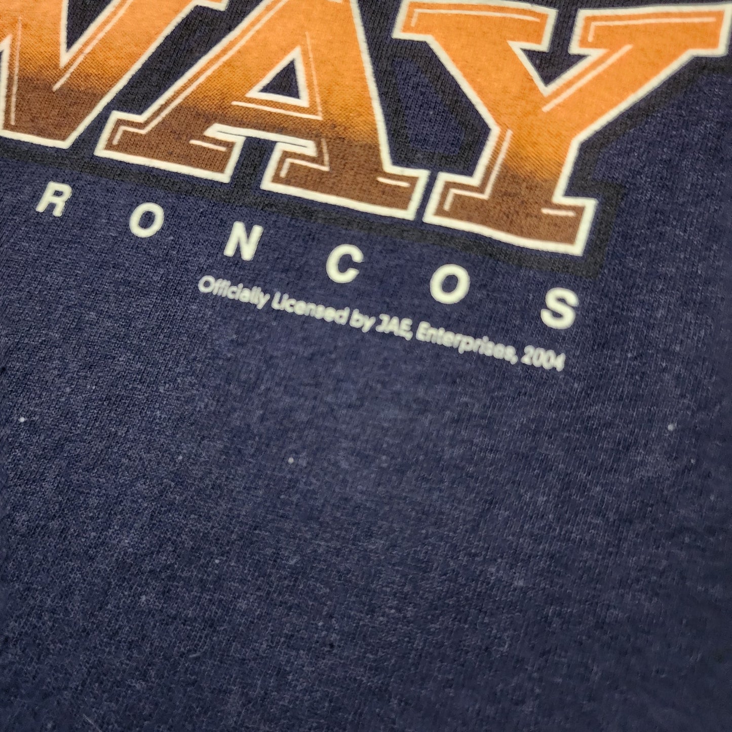 Vintage 2004 John Elway Hall of Fame Tee
