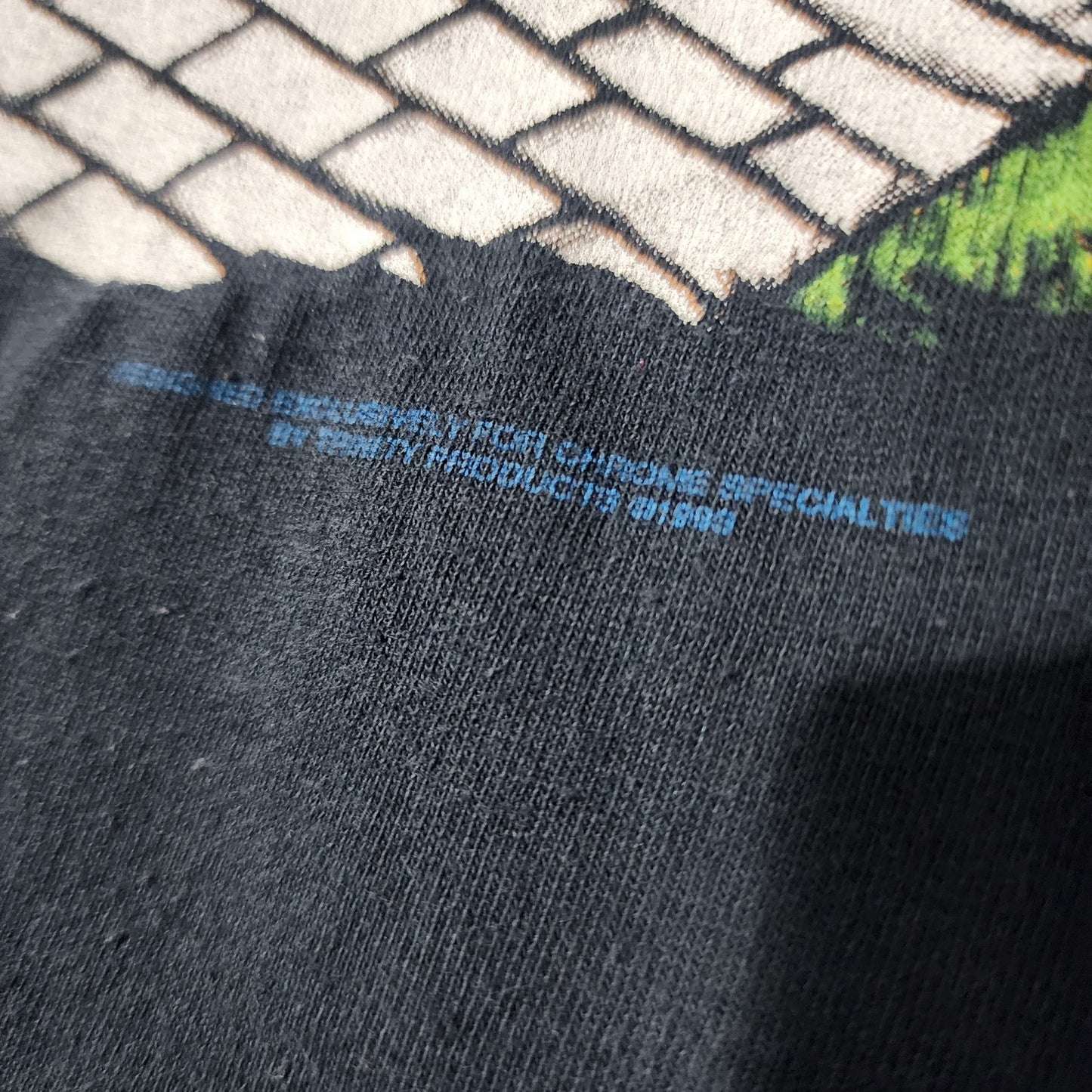 Vintage 1995 “Never Forget” Vietnam Memorial Biker T-Shirt 25x28 USA Made