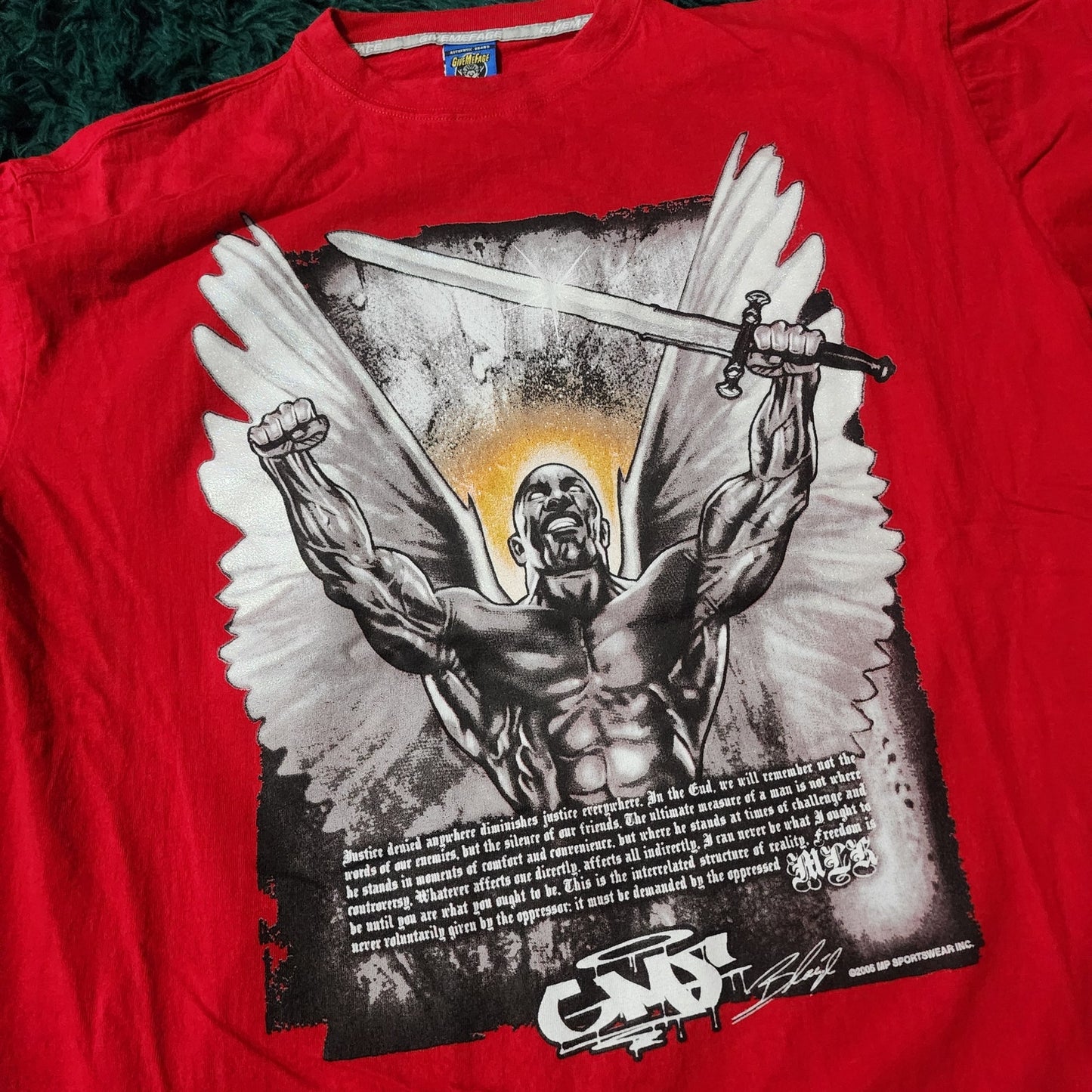 π₯ Vintage Givemeface Angel Tee π₯