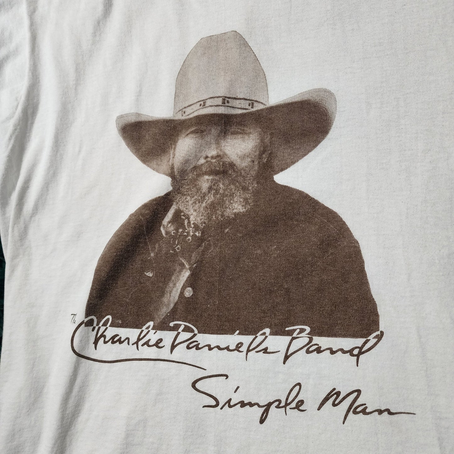 🤠Vintage Charlie Daniels Band “Simple Man” Tee đź¤