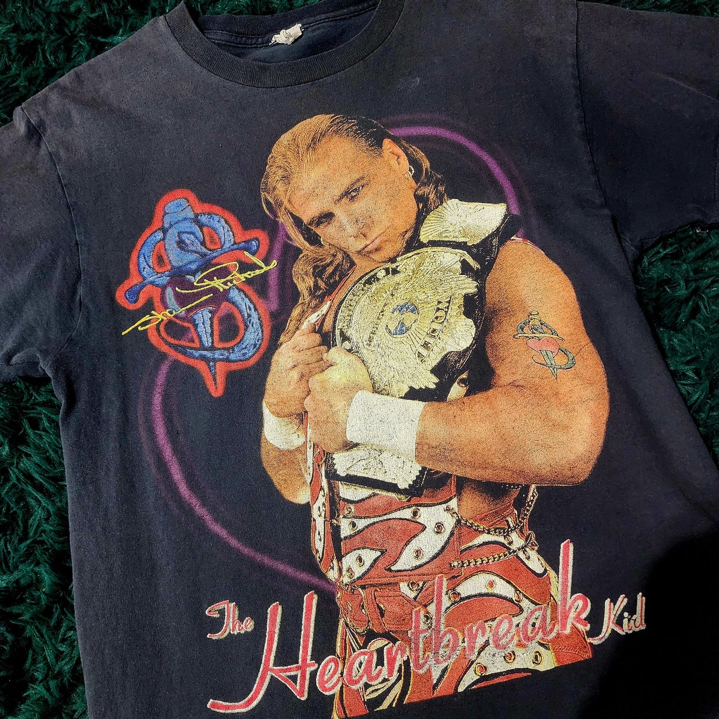 Vintage 1996 WWF Shawn Michaels WrestleMania XII T-Shirt