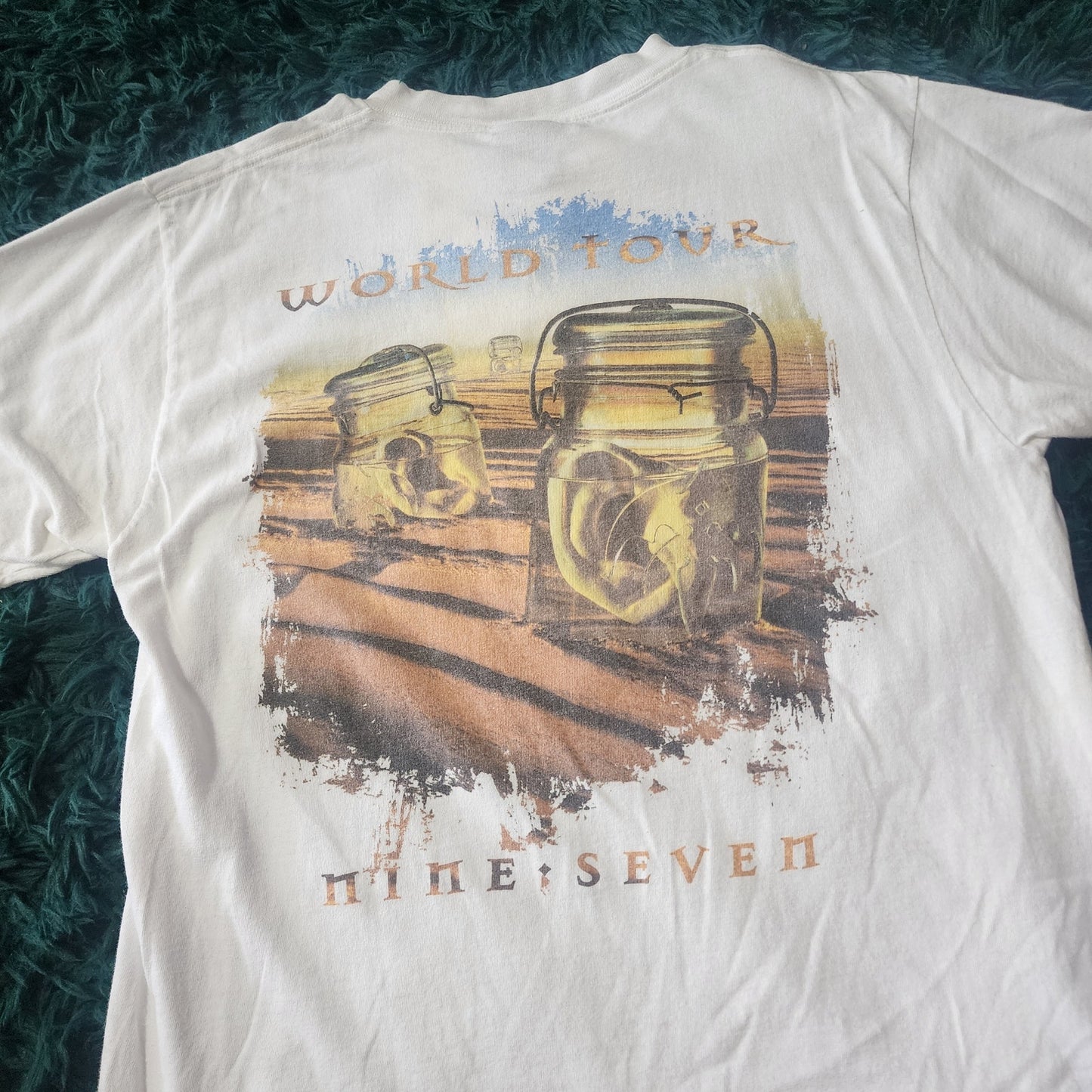 🔥 Vintage Queensrÿche "Hear in the Now Frontier" World Tour Tee 🔥