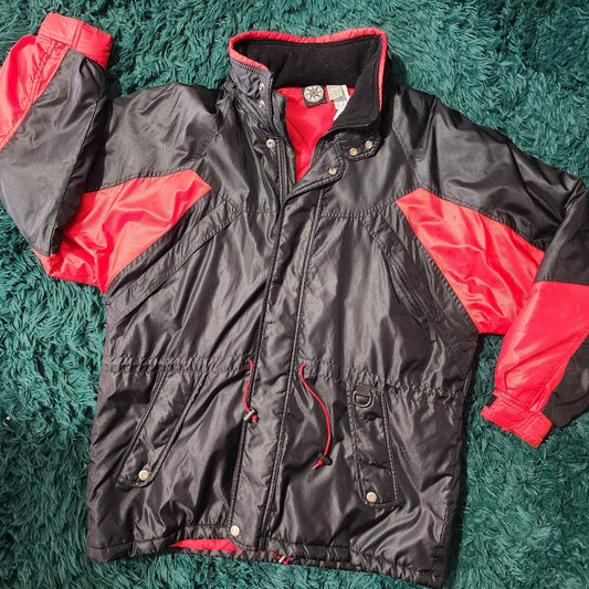 🧭 Vintage Marlboro Puffer Windbreaker 🧭