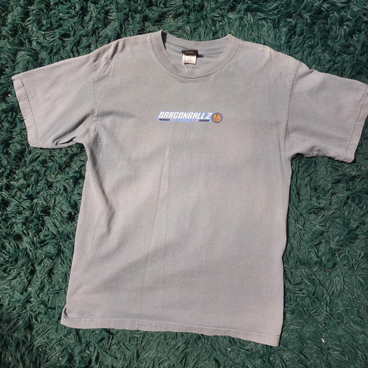Vintage 2002 Dragon Ball Z Goku Graphic Tee Anime Shirt Licensed FUNimation