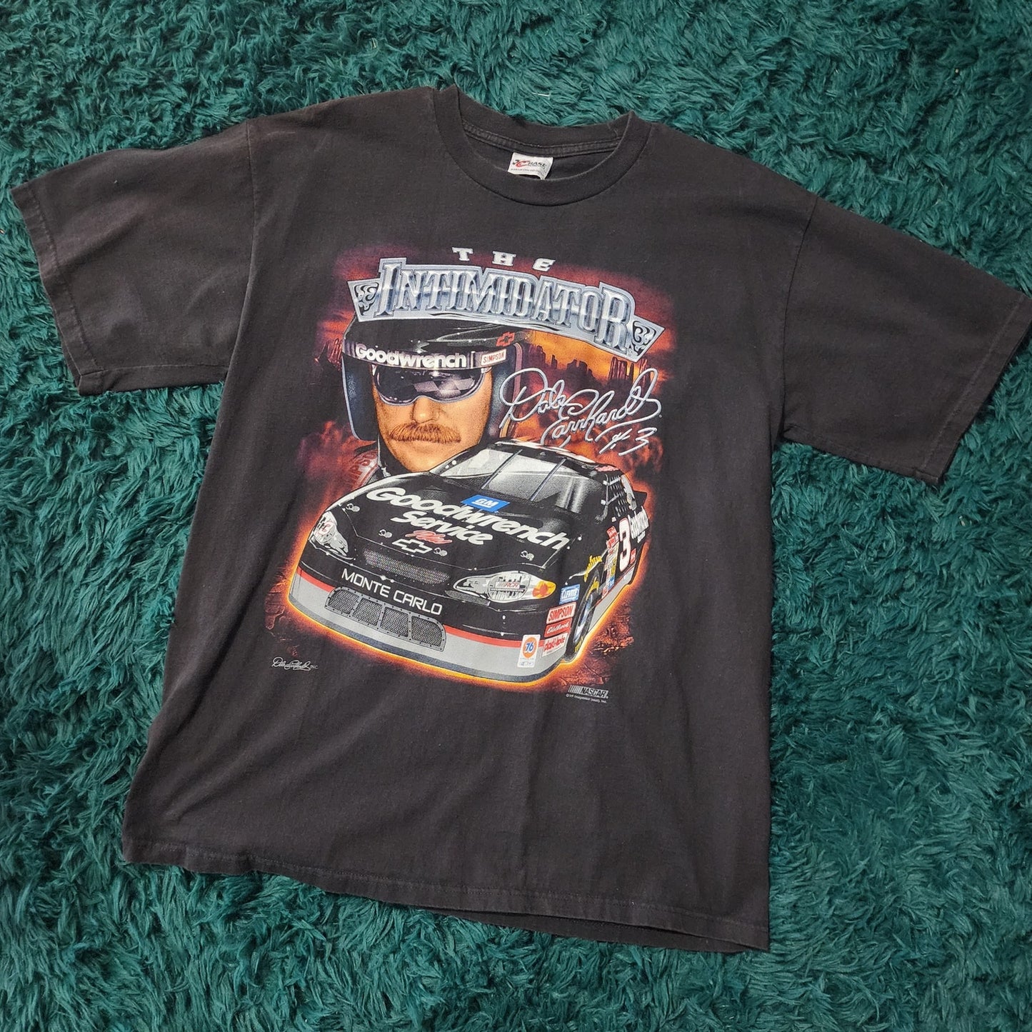 🏁 Vintage Dale Earnhardt “The Intimidator” NASCAR Tee