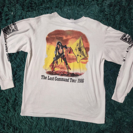 🔥 Vintage W.A.S.P. "The Last Command Tour 1986" Long Sleeve 🔥