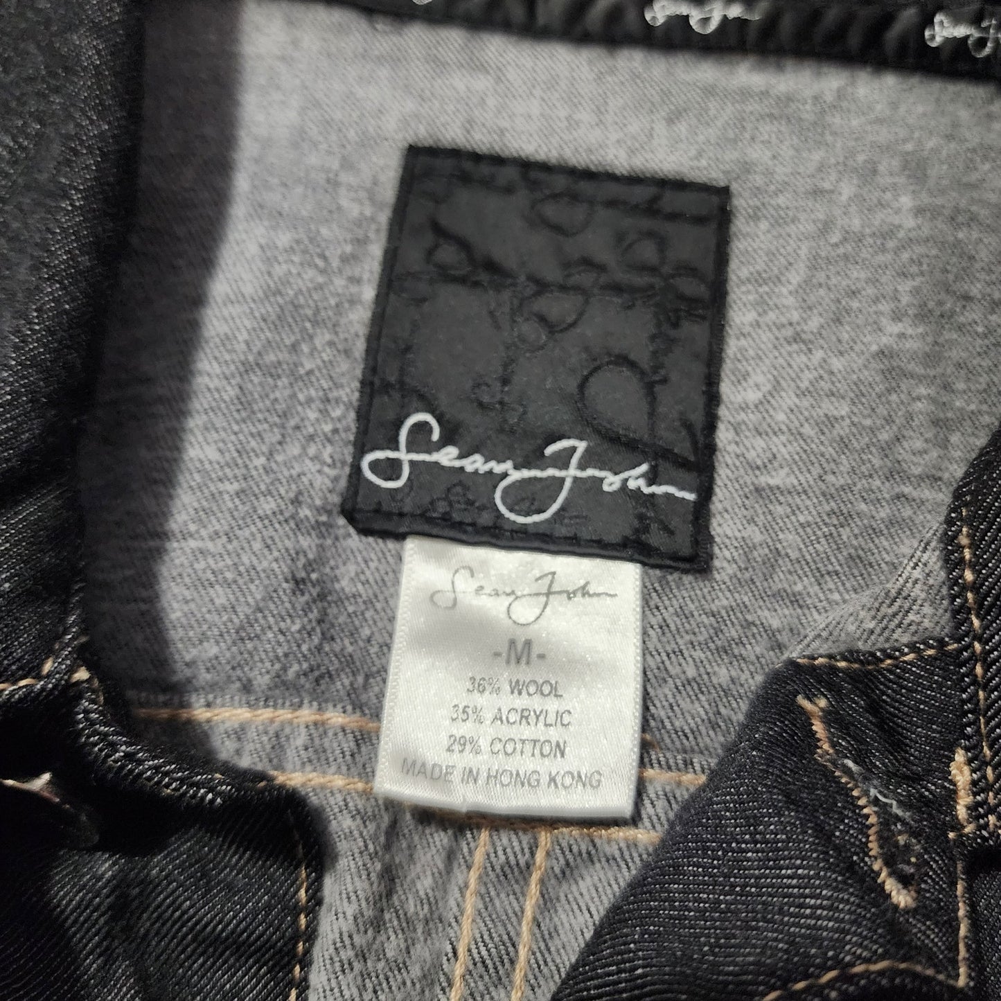 🔥 Vintage Sean John Sleeveless Denim Vest 🔥