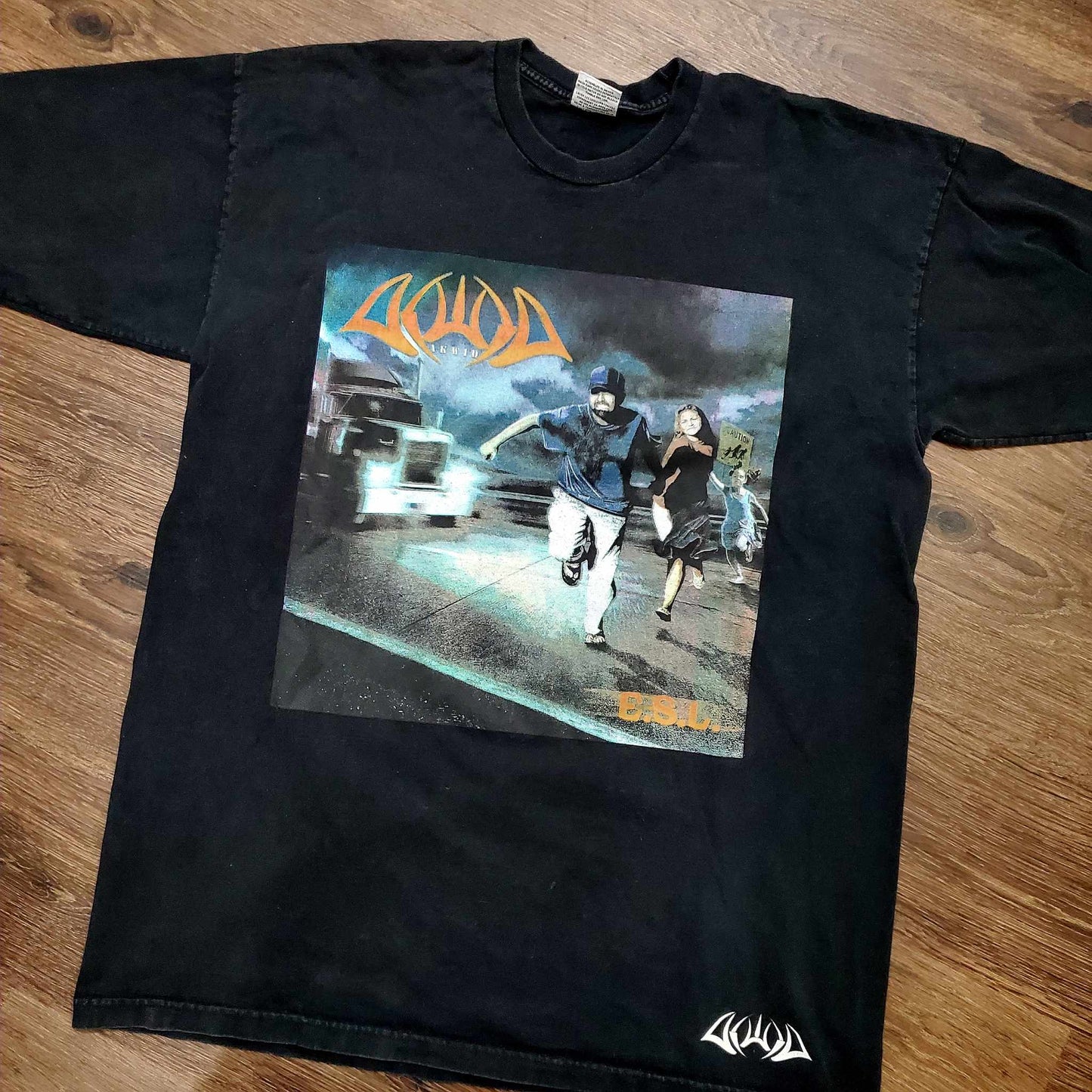 (XXL) Vtg Akwid E.S.L Album T-Shirt