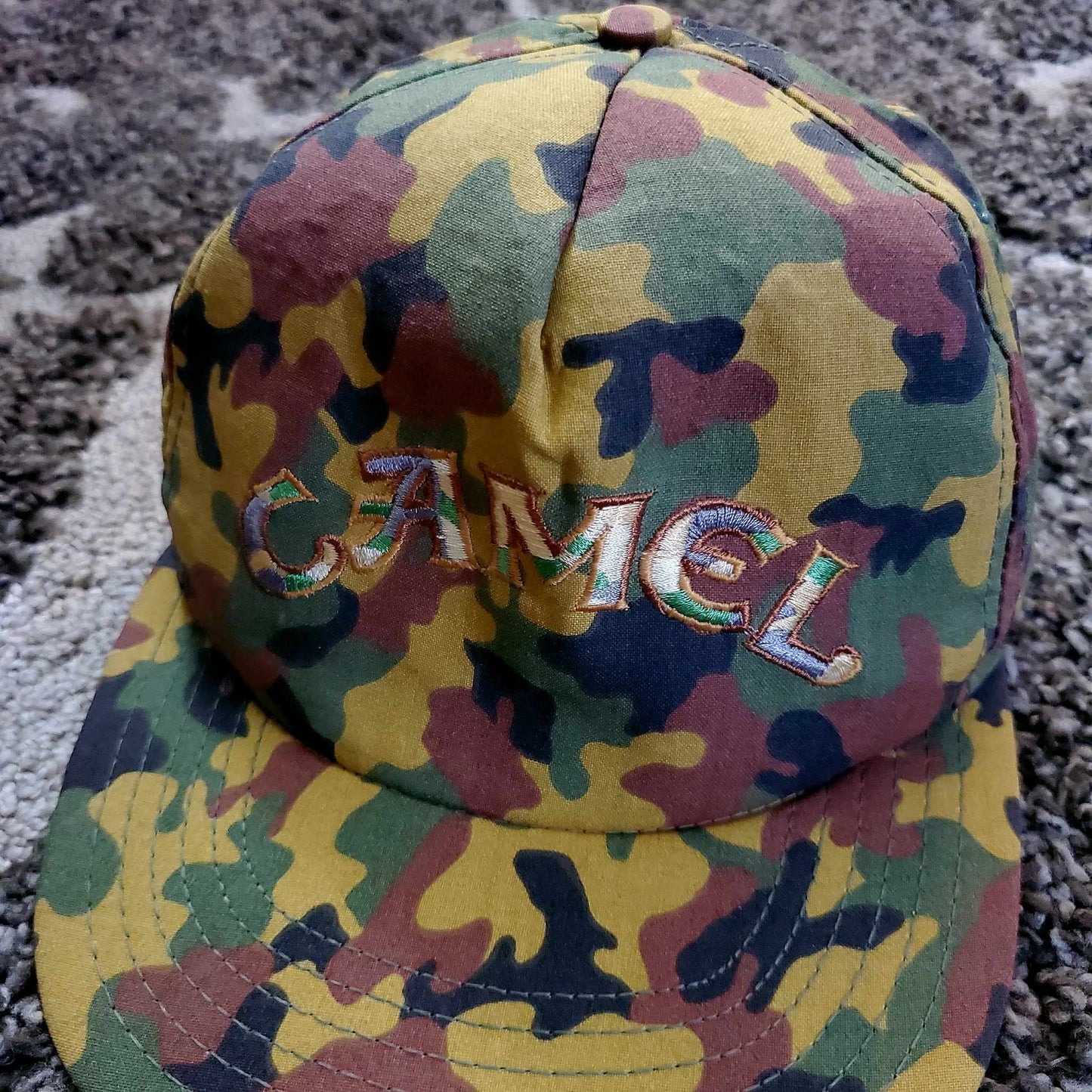 (OS) VTG Camel Camouflage Promo Hat (Snap Back)