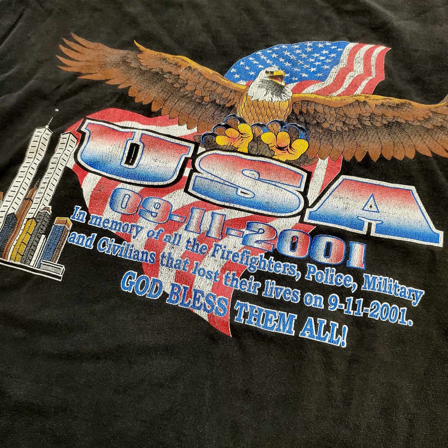 (XXL) 9/11 Memorial T-Shirt