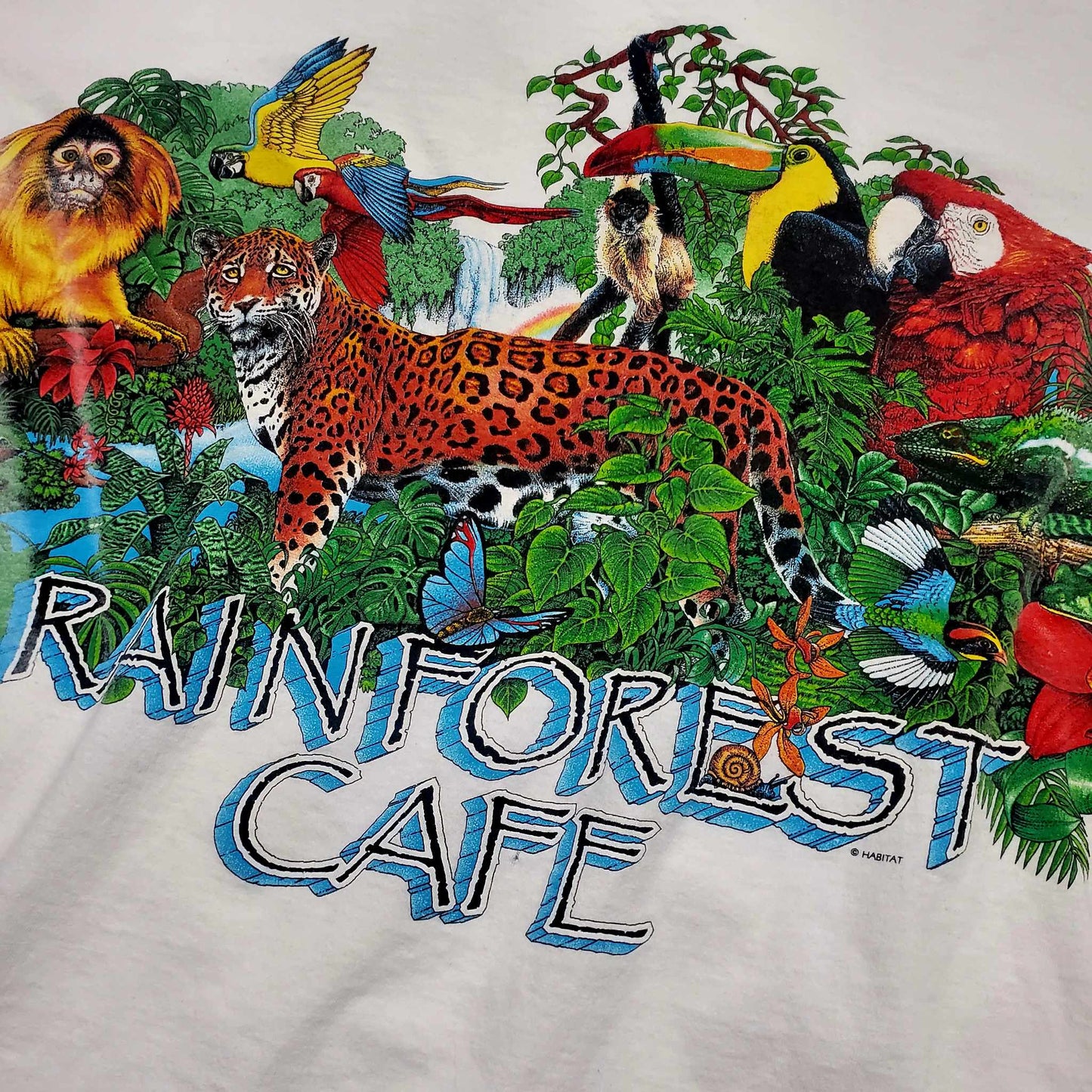 (XXL) Vtg Rain Forest Cafe T-Shirt