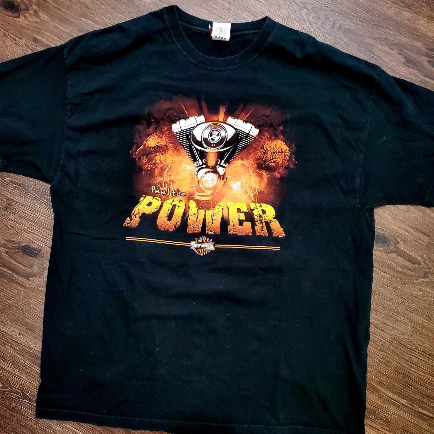 (XXL) Vtg Harley Davidson Power T-Shirt