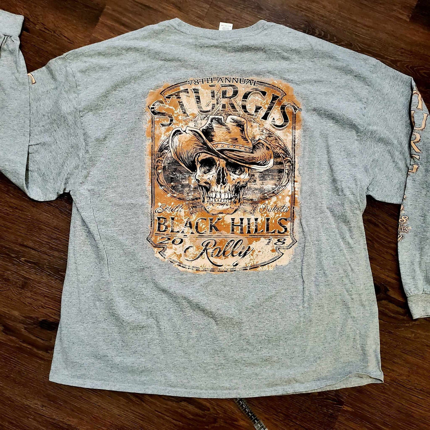 (XXXL) 2018 Sturgis Black Hill Rally Longsleeve T-Shirt