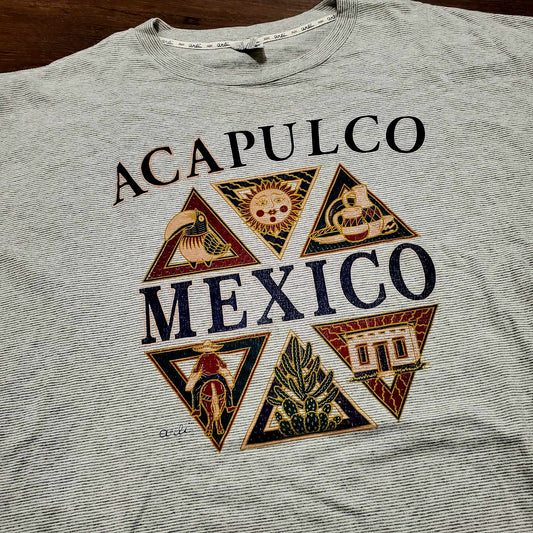 (XXXL) Vtg Acapulco Mexico T-Shirt