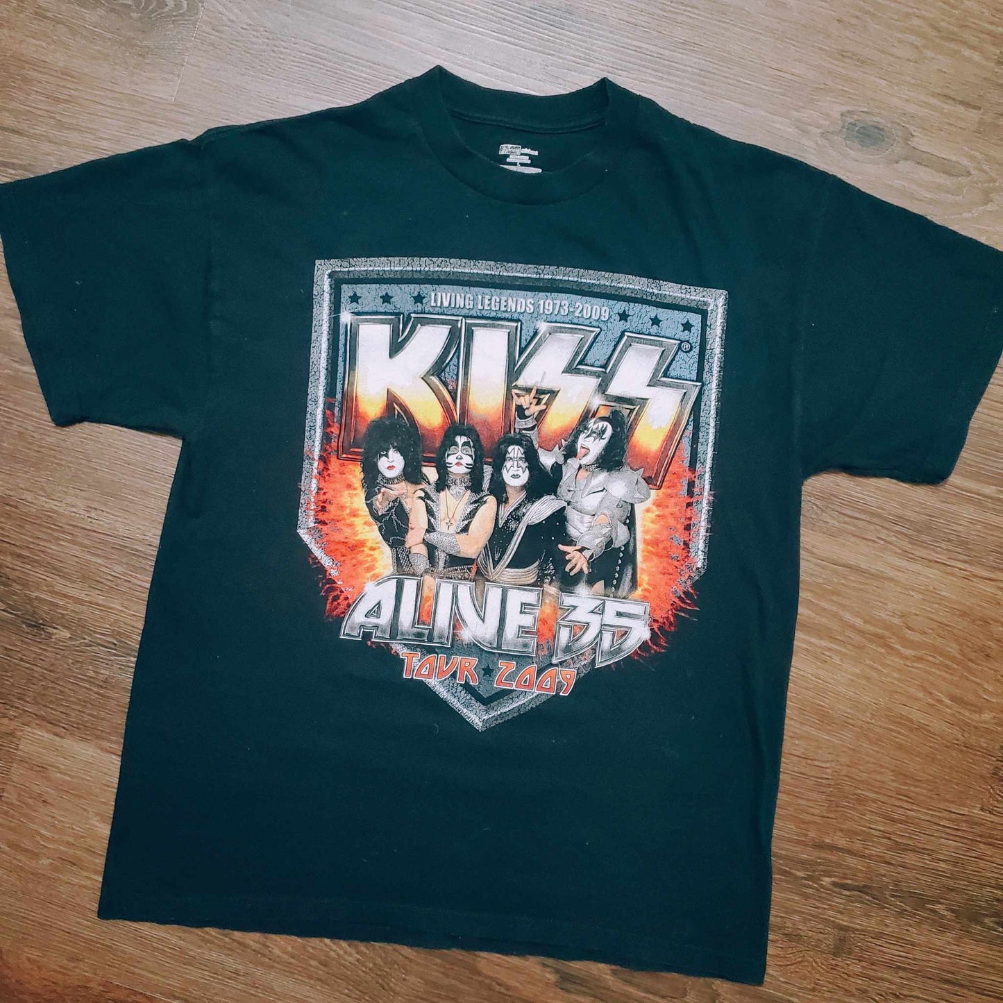 (L) Vtg '09 Kiss Tour T-Shirt