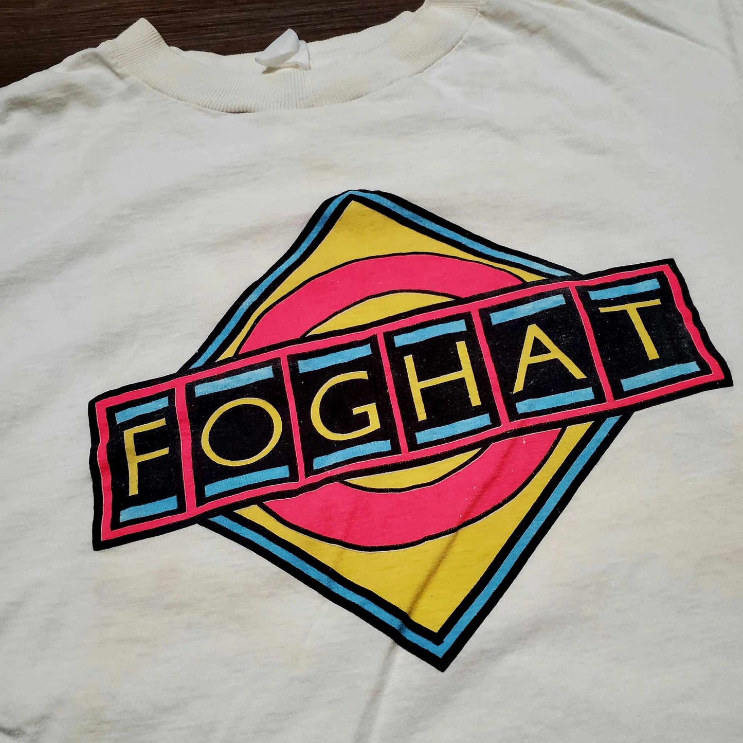 (M) Vtg FOGHAT "The Real Deal" T-Shirt