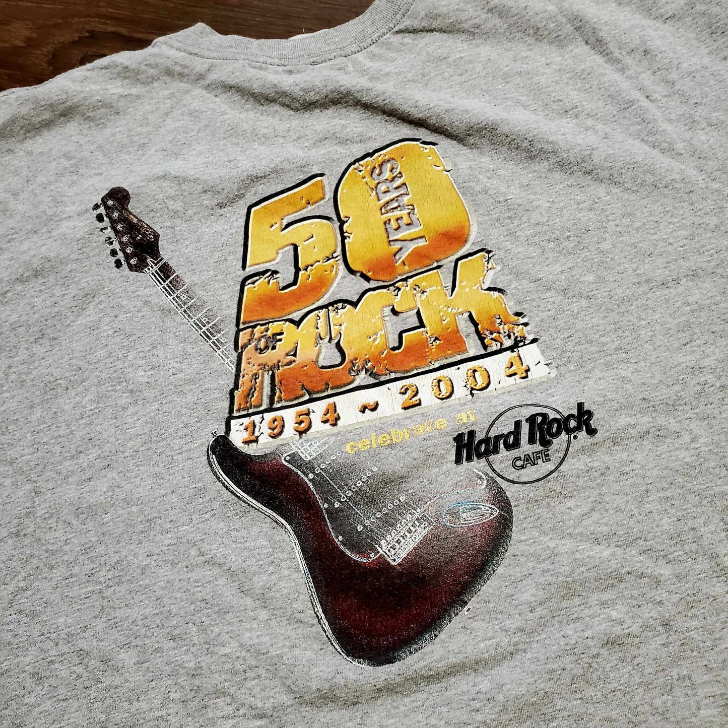 (XXL) Vtg 50th Anniversary Hard Rock Cafe T-Shirt