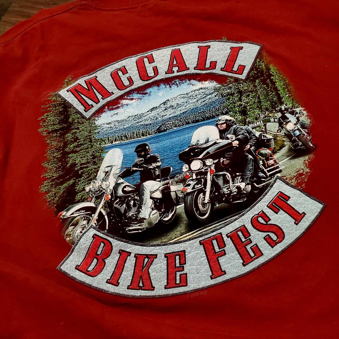 (XXL) Vtg Harley Davidson McCall Bike Fest T-Shirt