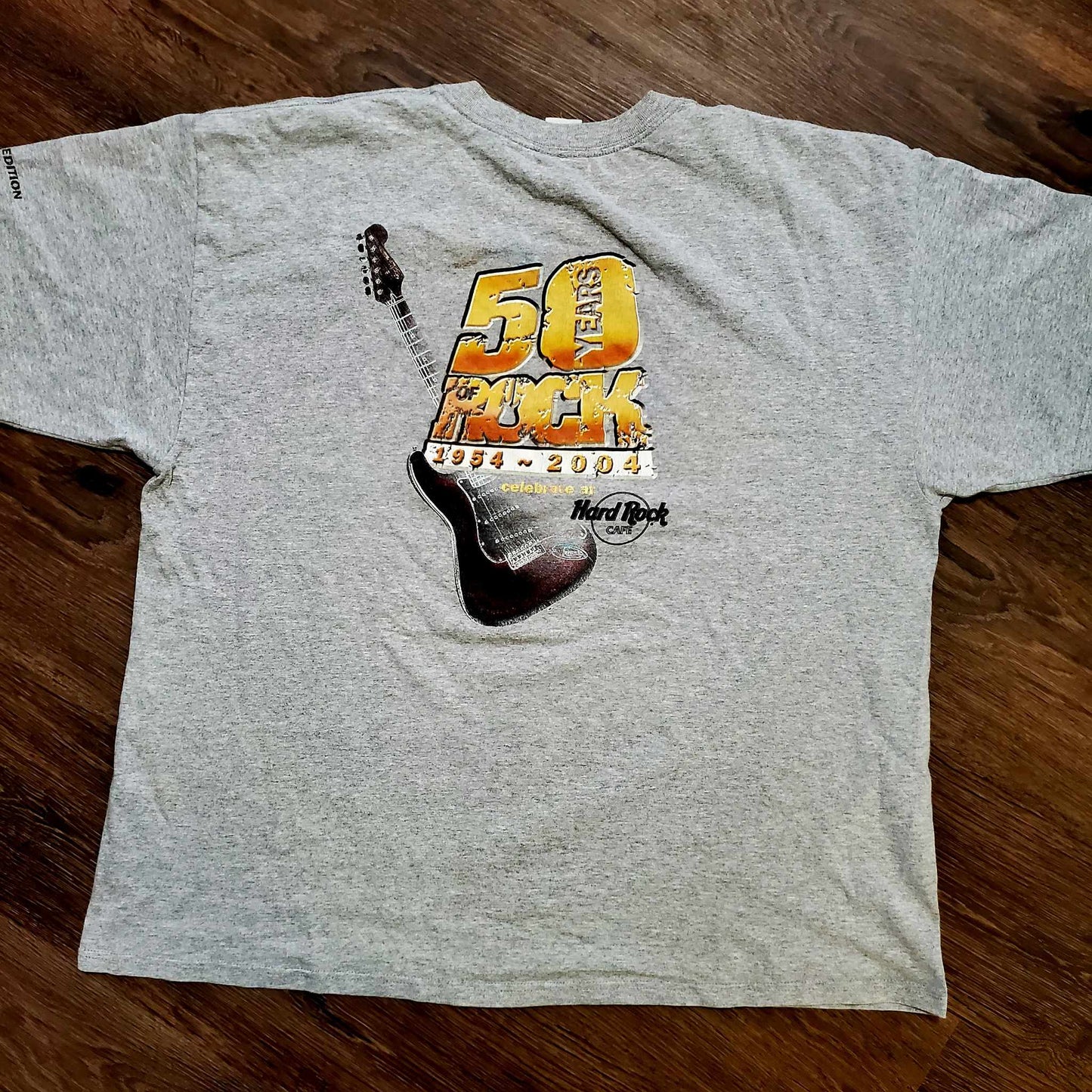 (XXL) Vtg 50th Anniversary Hard Rock Cafe T-Shirt