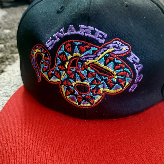 (OS) VTG Marlboro Snake Pass Hat (Leather Strap)