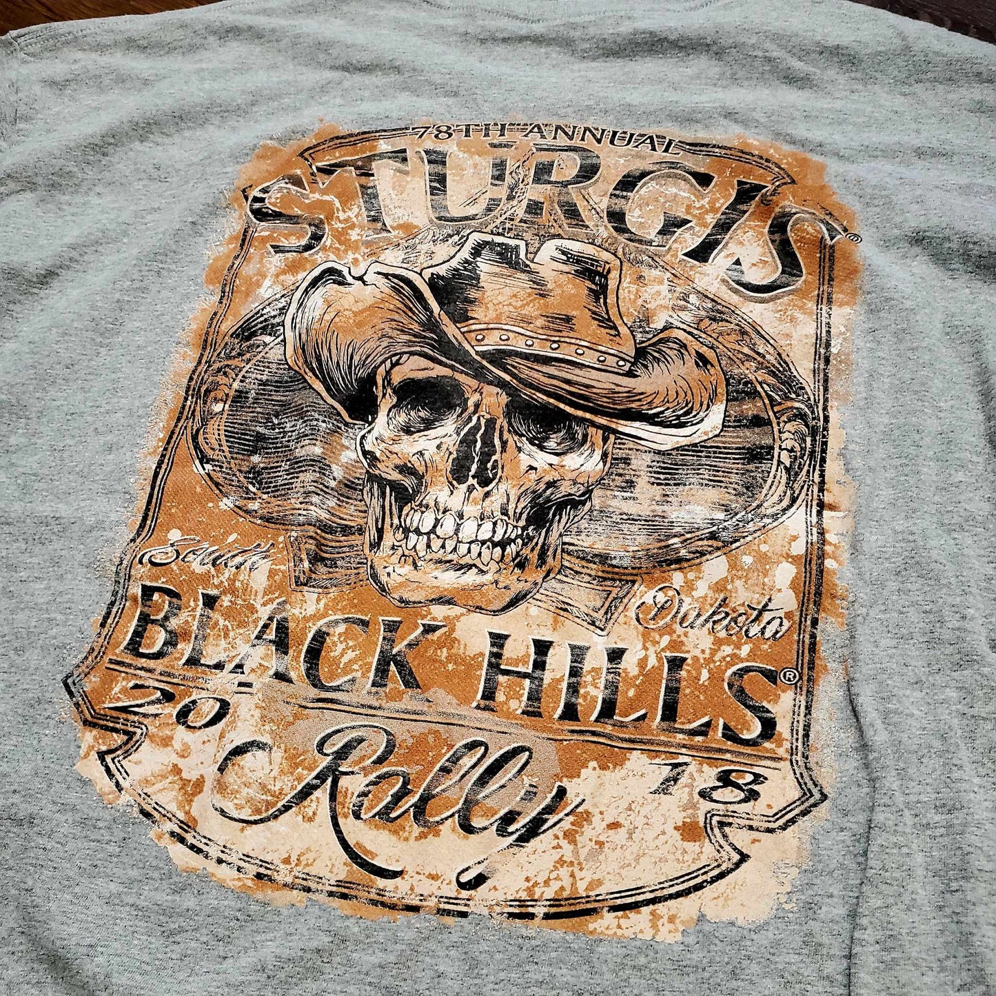 (XXXL) 2018 Sturgis Black Hill Rally Longsleeve T-Shirt