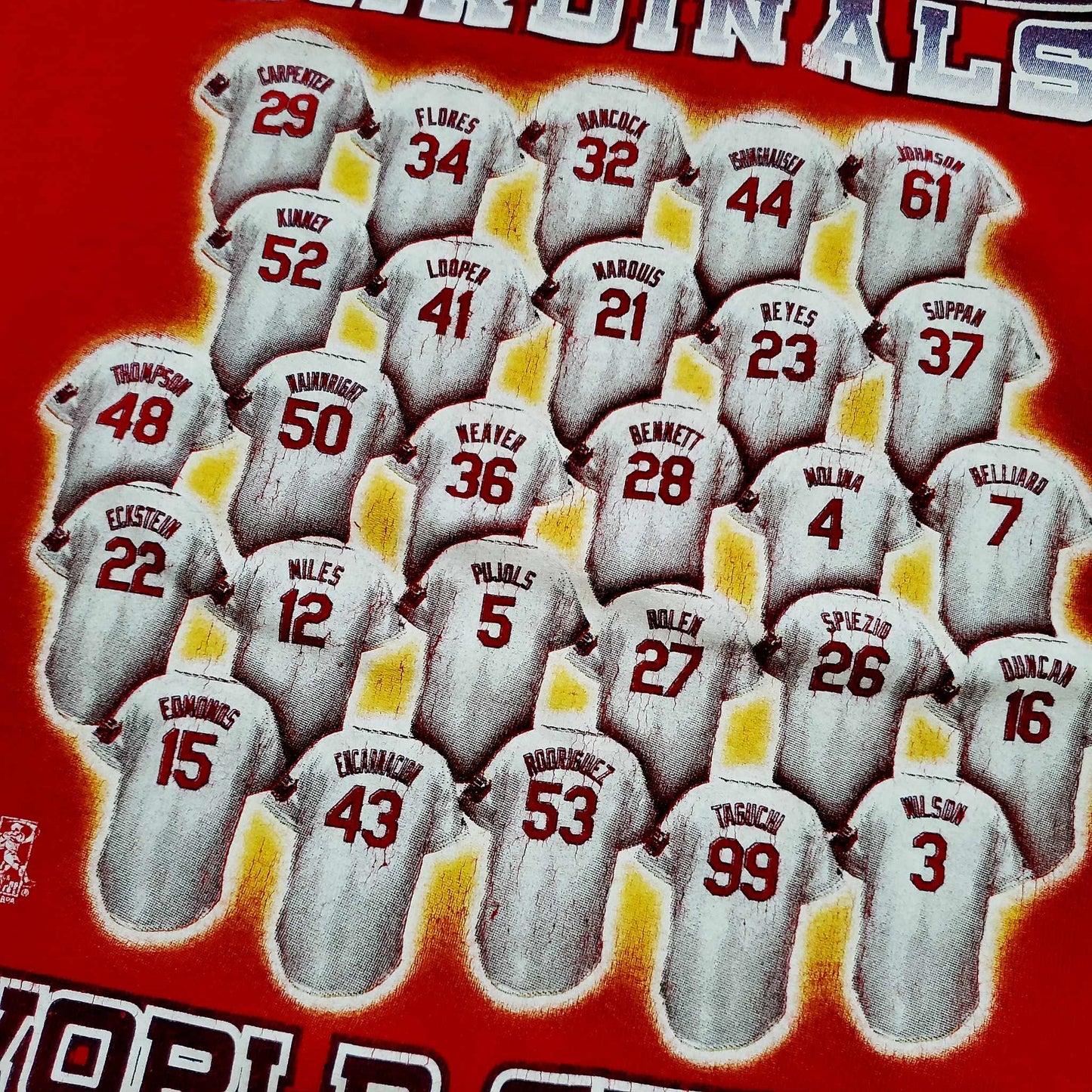 (XXL) Vtg St. Louis Cardinals World Series Champions Longsleeve T-Shirt