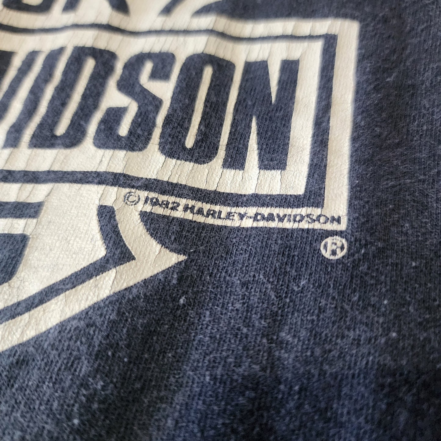Vintage 1982 Harley-Davidson Tee