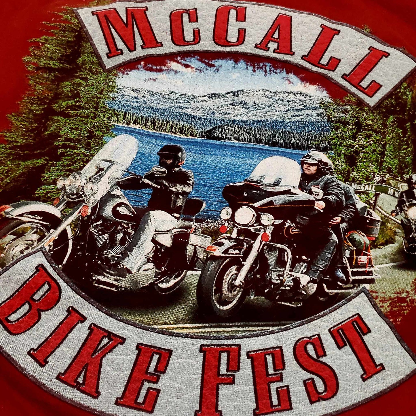 (XXL) Vtg Harley Davidson McCall Bike Fest T-Shirt