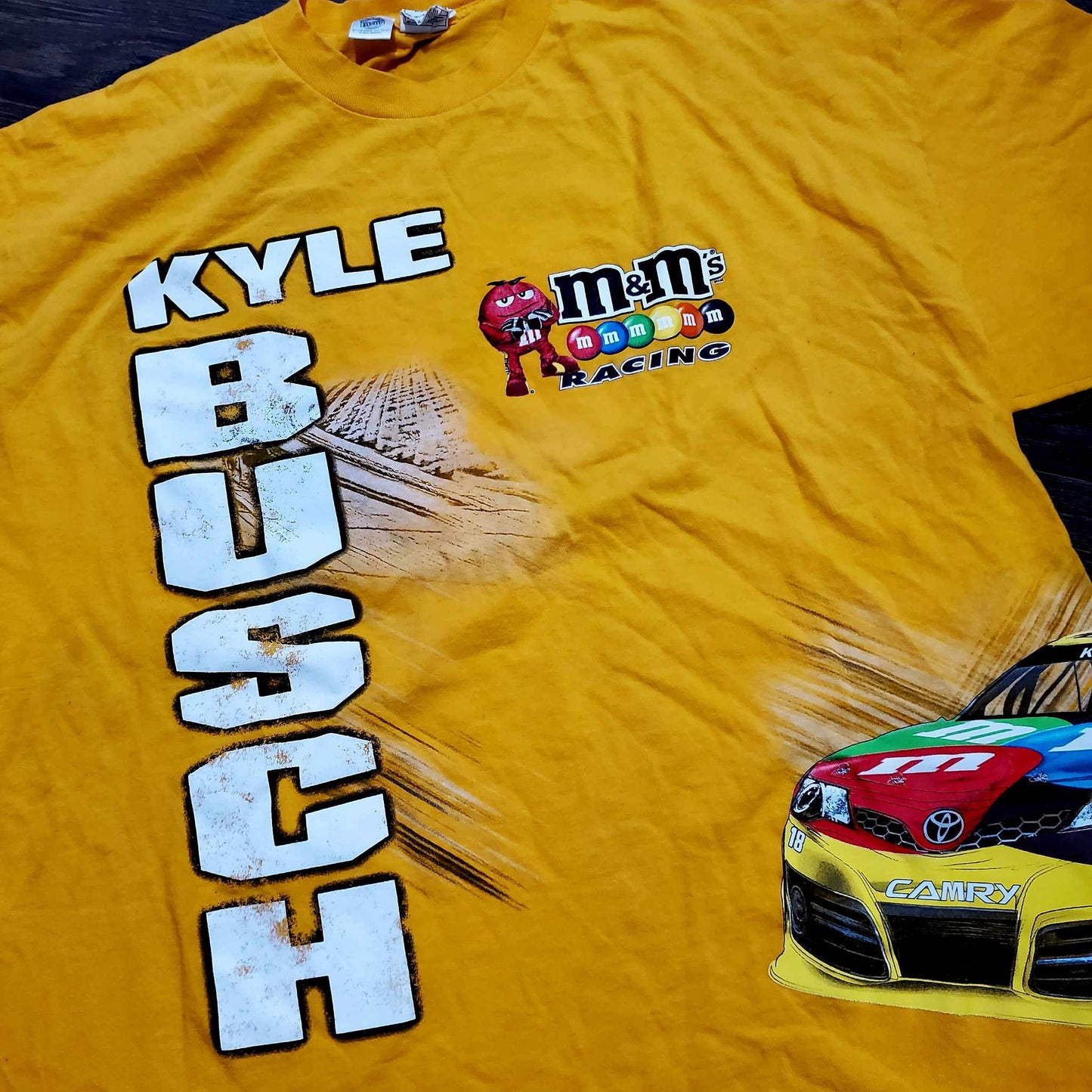 (XXL) Vtg Kyle Busch M&M Nascar T-Shirt