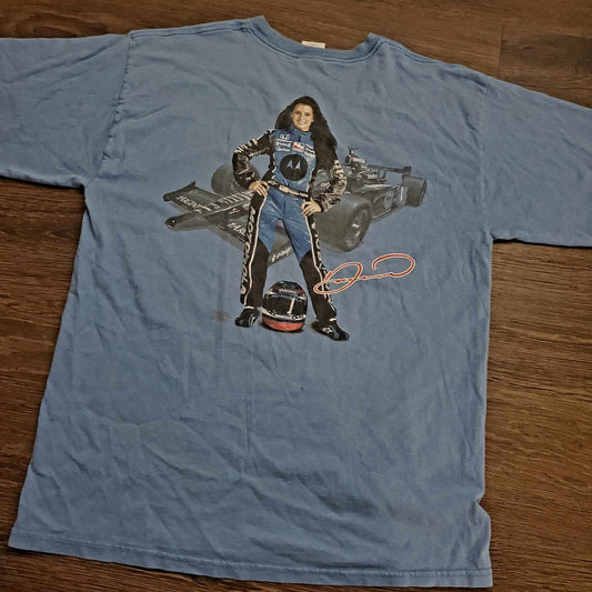 (L) Vtg Danica Patrick Indy Car T-Shirt