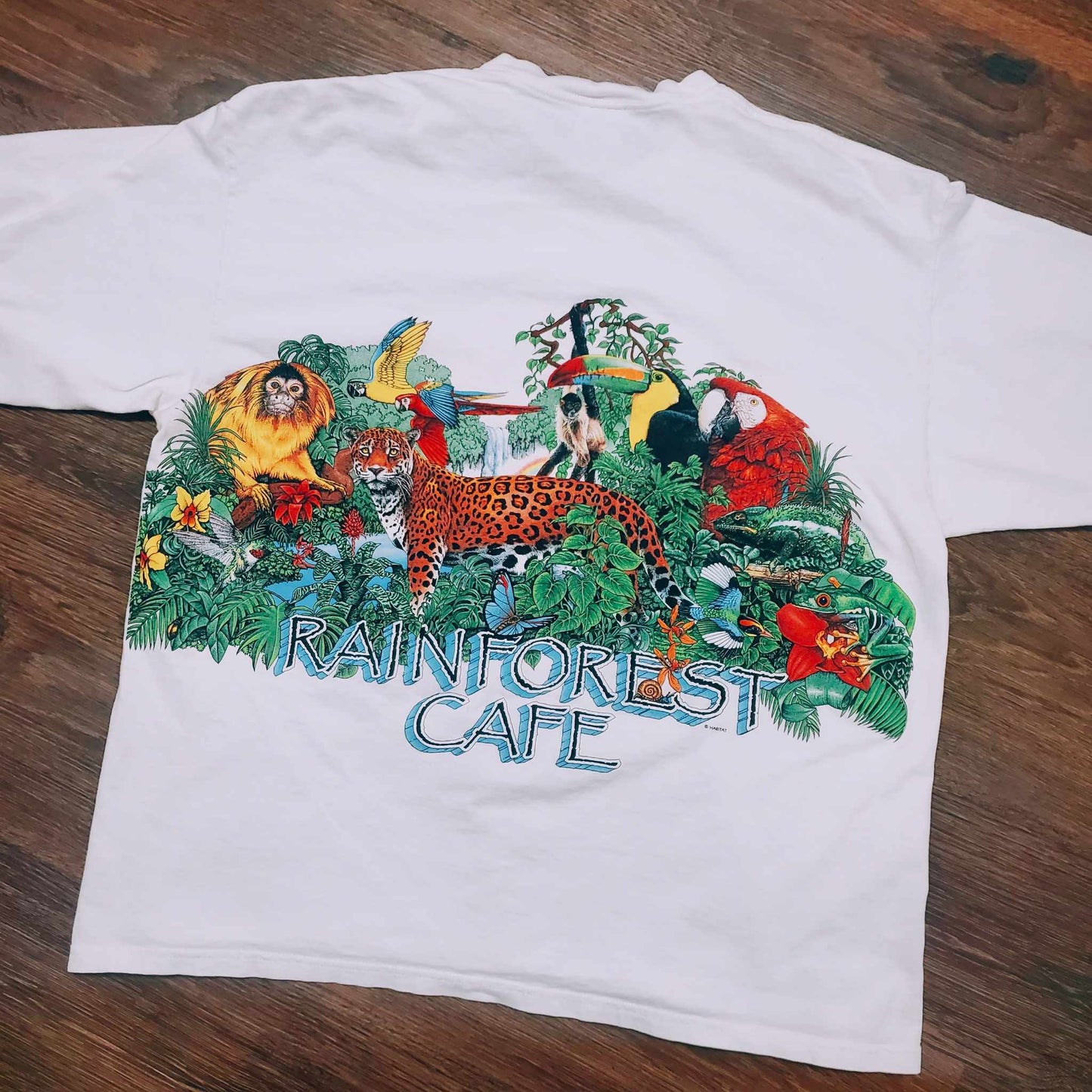 (XXL) Vtg Rain Forest Cafe T-Shirt