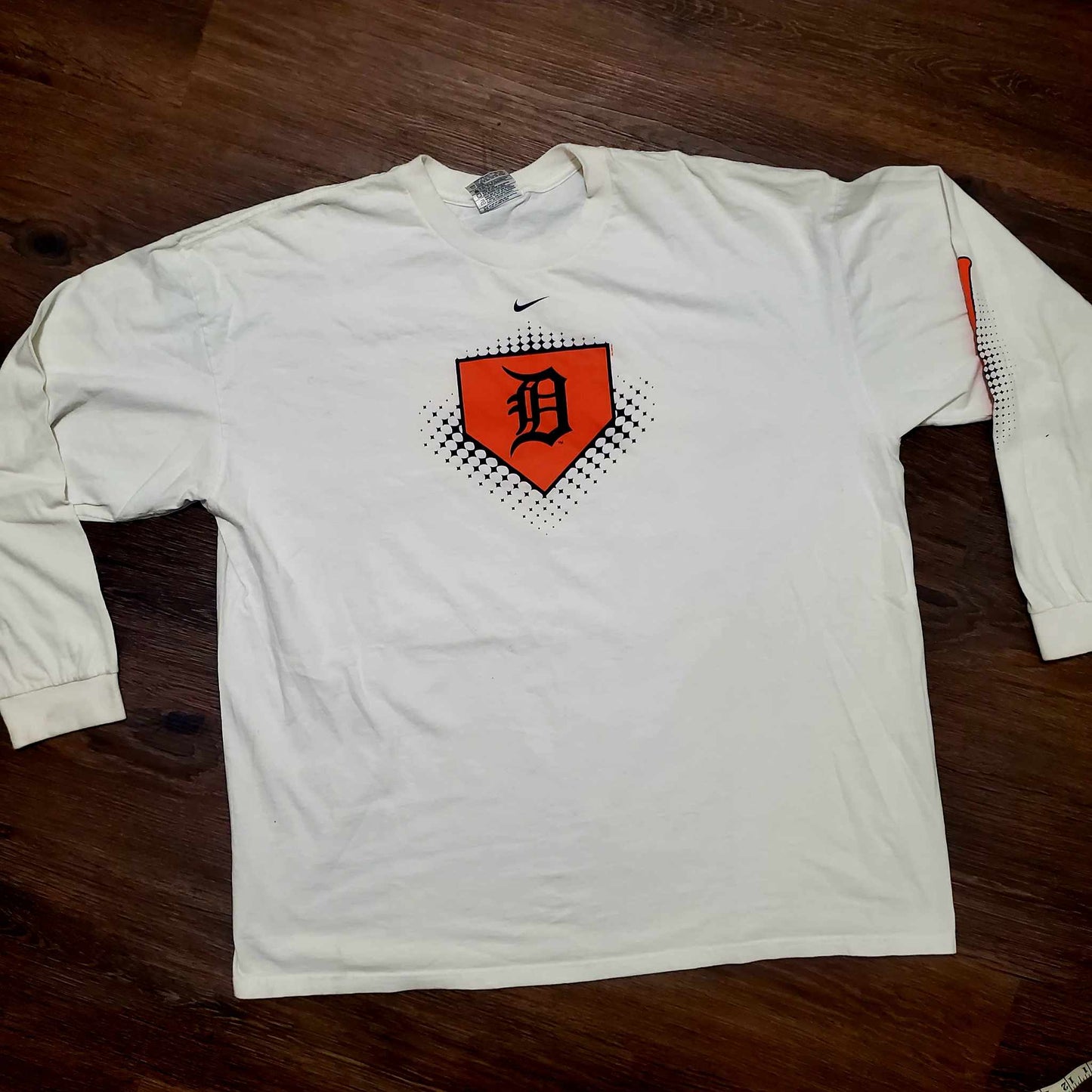 (XXL) Vtg Nike Detroit Tigers Longsleeve T-Shirt