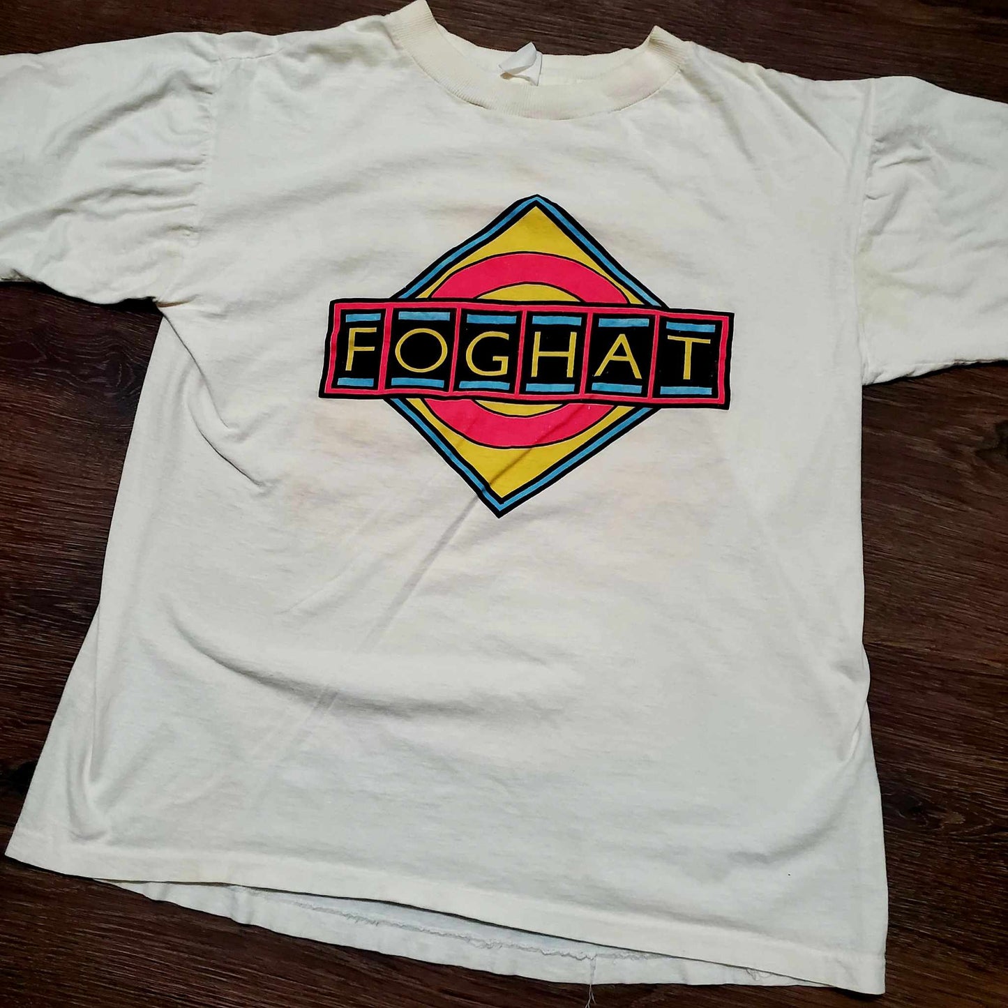 (M) Vtg FOGHAT "The Real Deal" T-Shirt