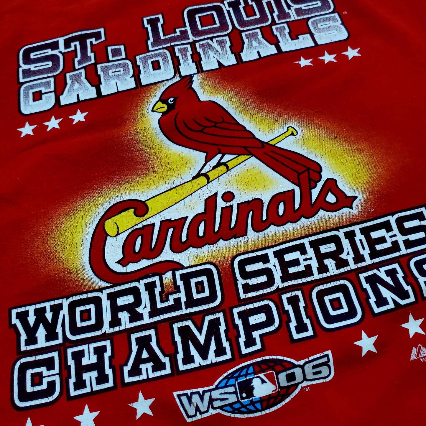 (XXL) Vtg St. Louis Cardinals World Series Champions Longsleeve T-Shirt