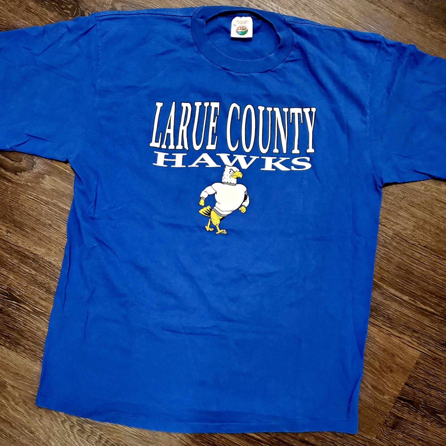 (XXL) Vtg Larue County KY Hawks T-Shirt