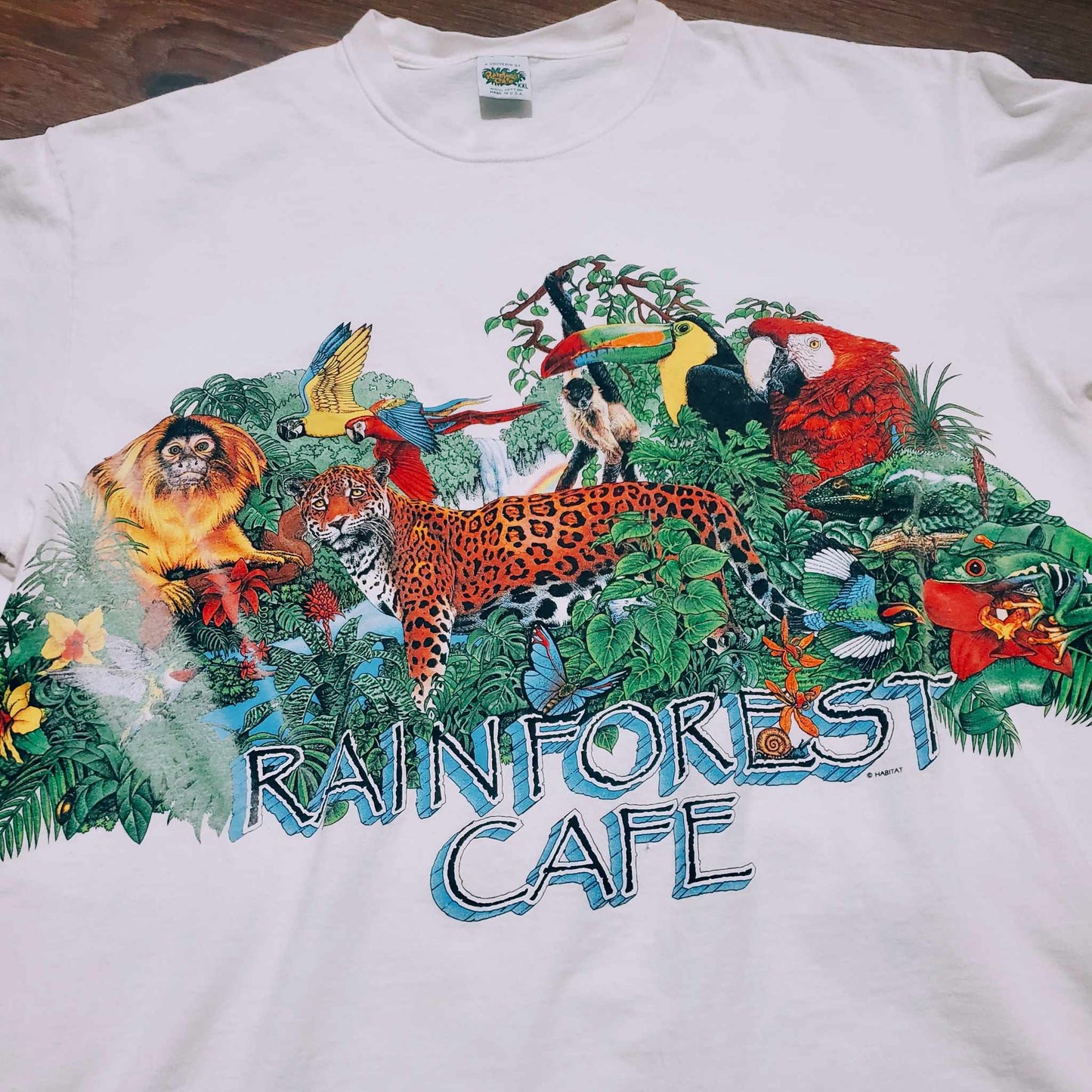 (XXL) Vtg Rain Forest Cafe T-Shirt