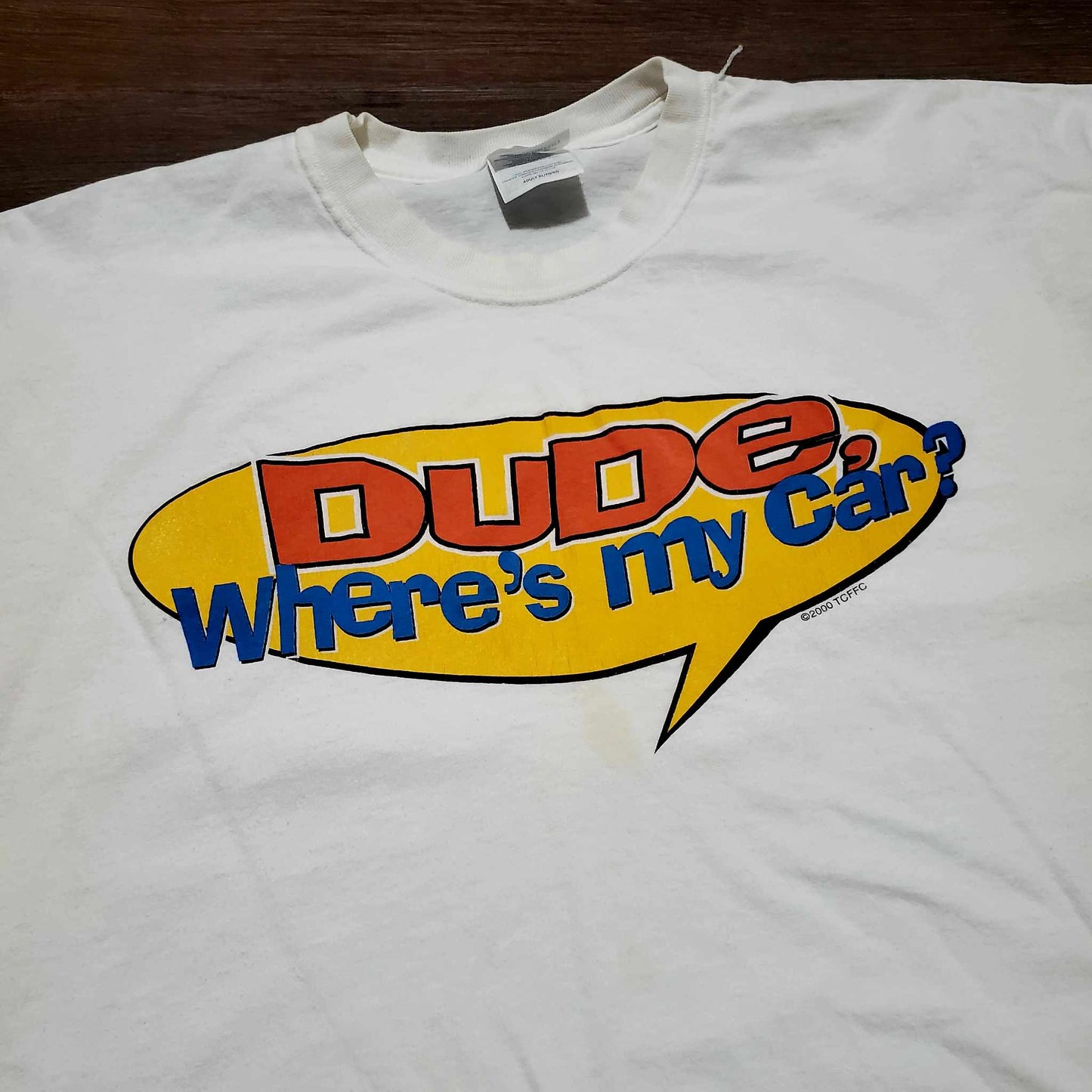 (XL) Vtg Dude Where's My Car Promo Tee