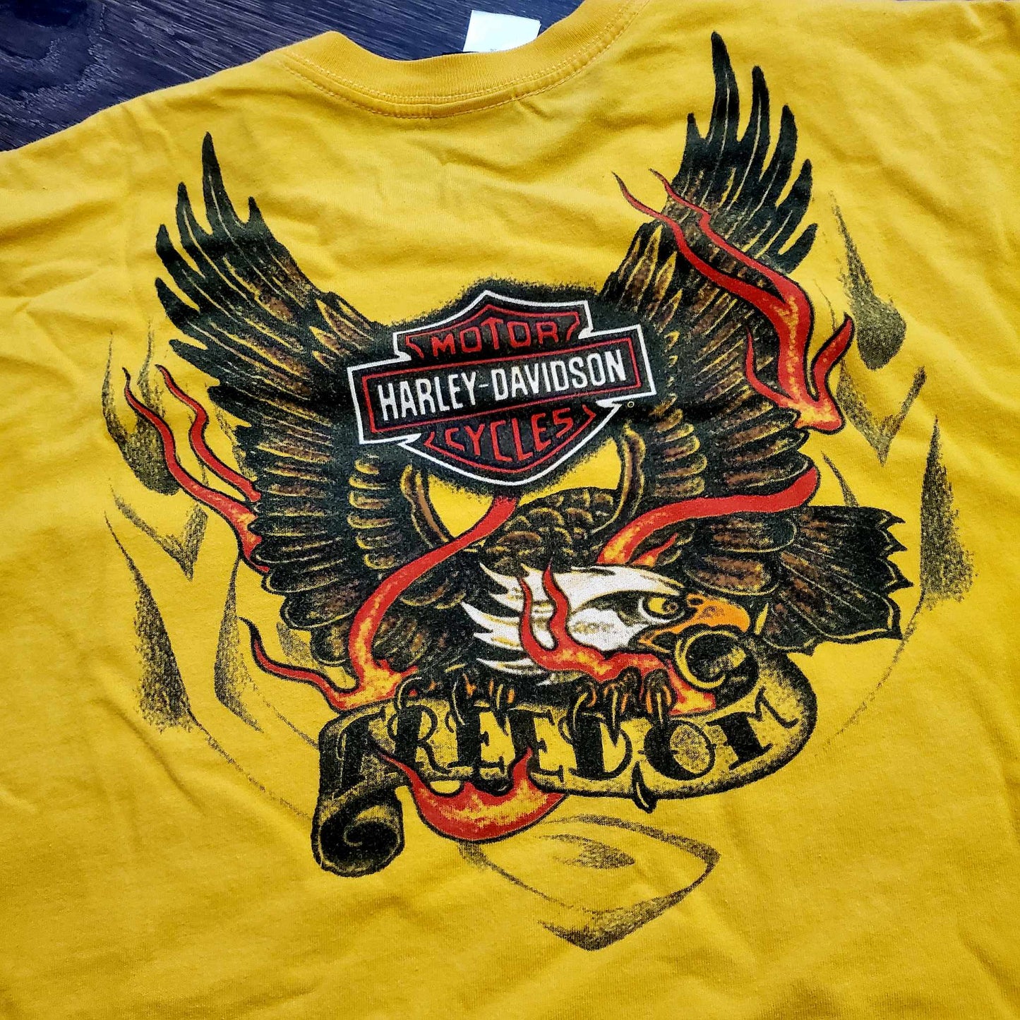 (2XL) 2010 Harley Davidson Freedom T-Shirt