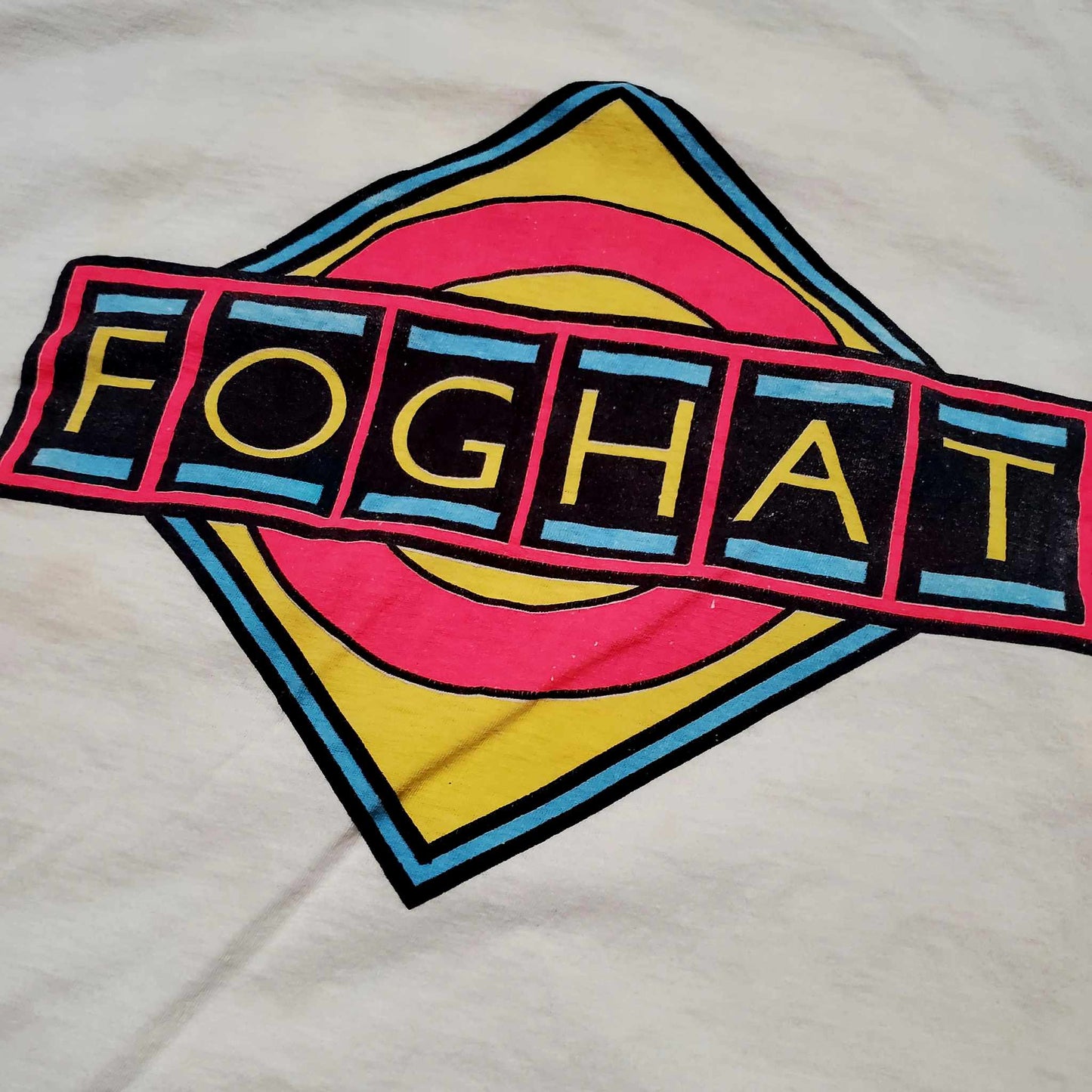 (M) Vtg FOGHAT "The Real Deal" T-Shirt