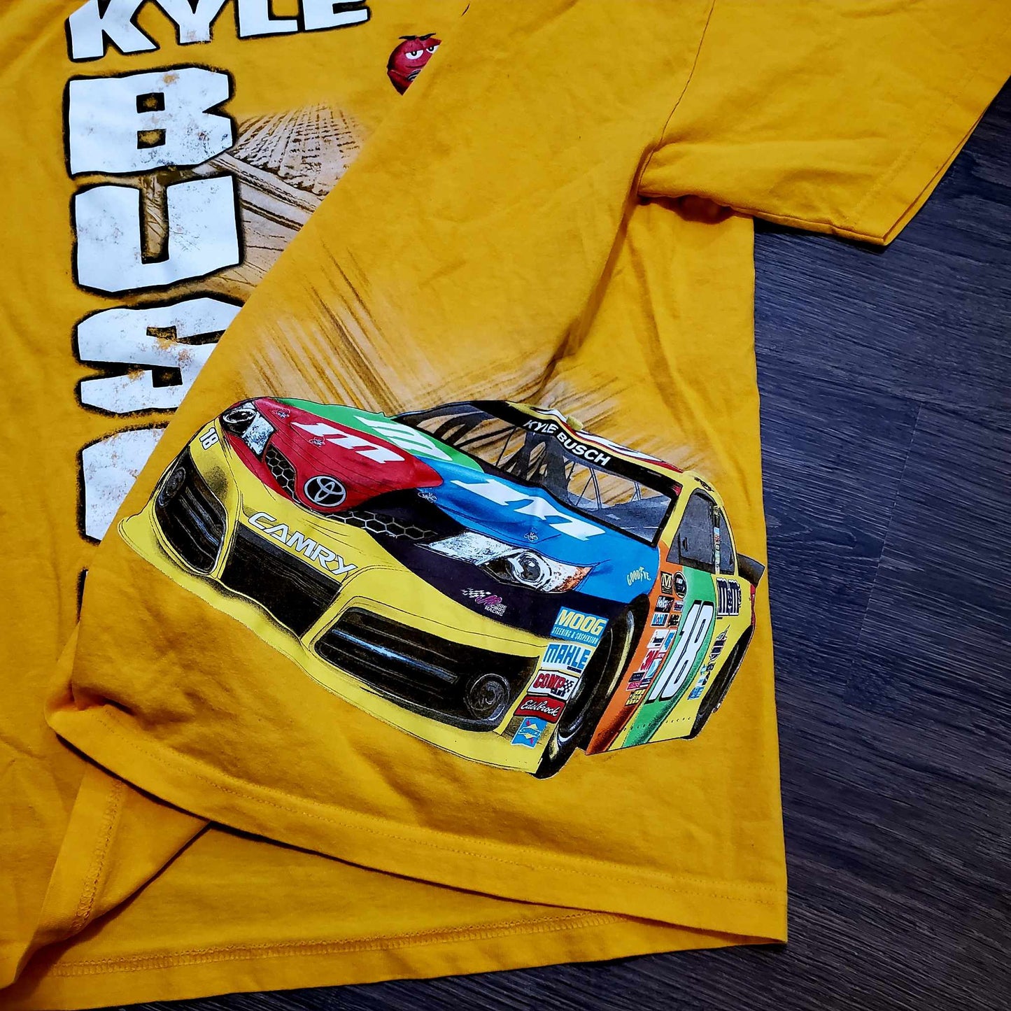 (XXL) Vtg Kyle Busch M&M Nascar T-Shirt