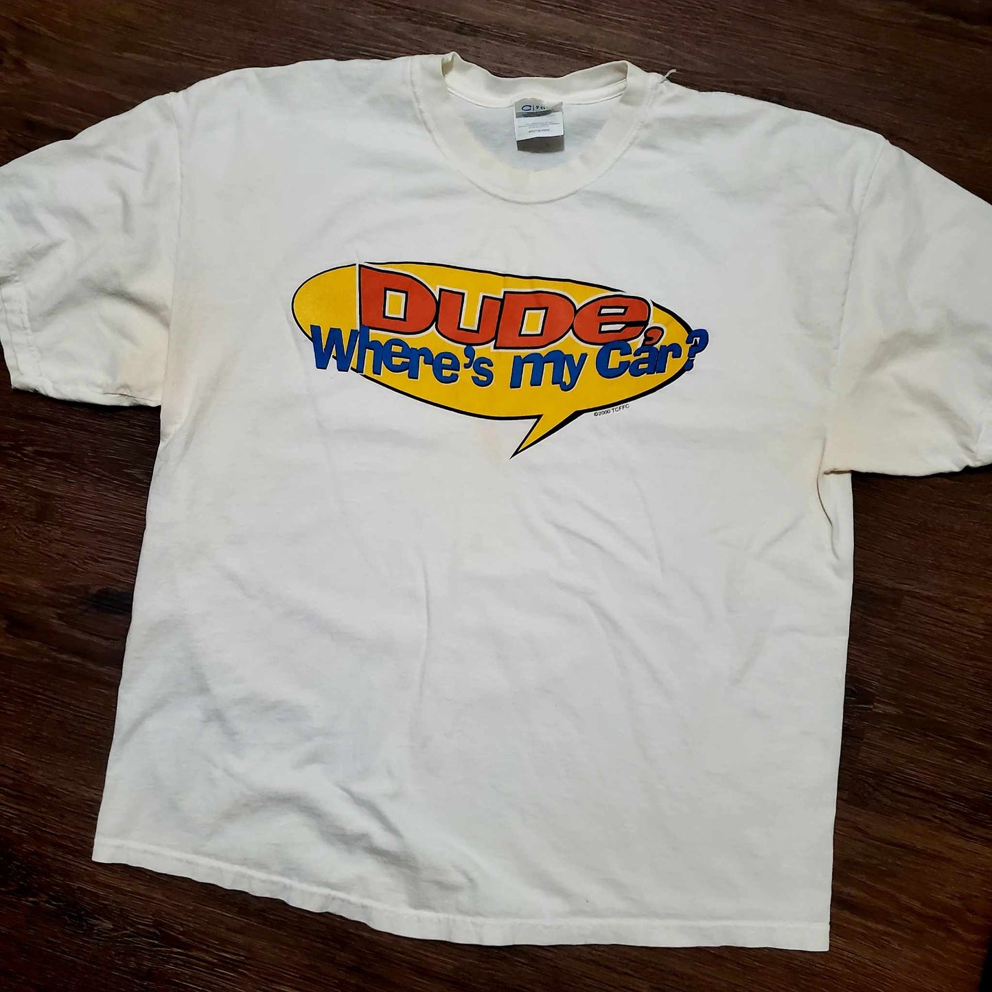 (XL) Vtg Dude Where's My Car Promo Tee