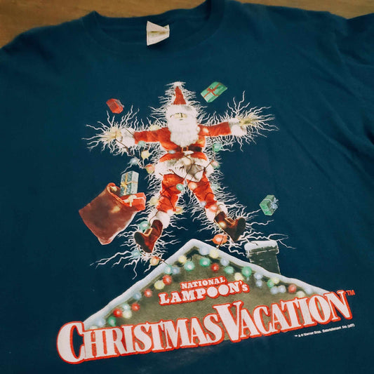 (L) Vtg '07 National Lampoons Christmas Vacation T-Shirt