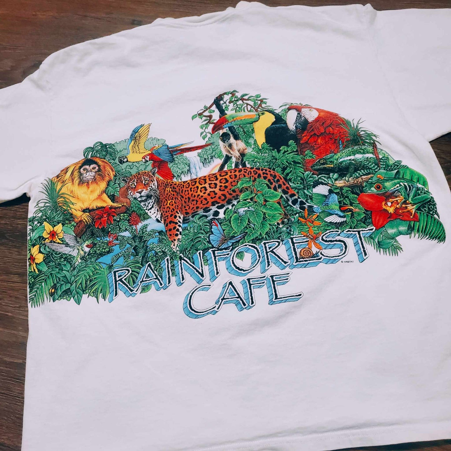 (XXL) Vtg Rain Forest Cafe T-Shirt