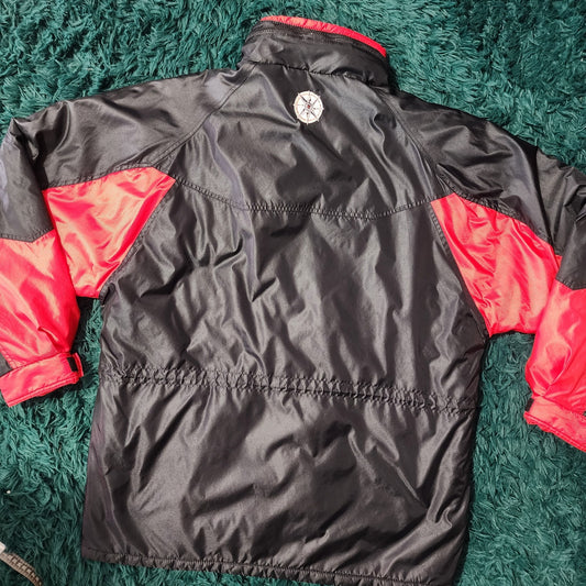 🧭 Vintage Marlboro Puffer Windbreaker 🧭