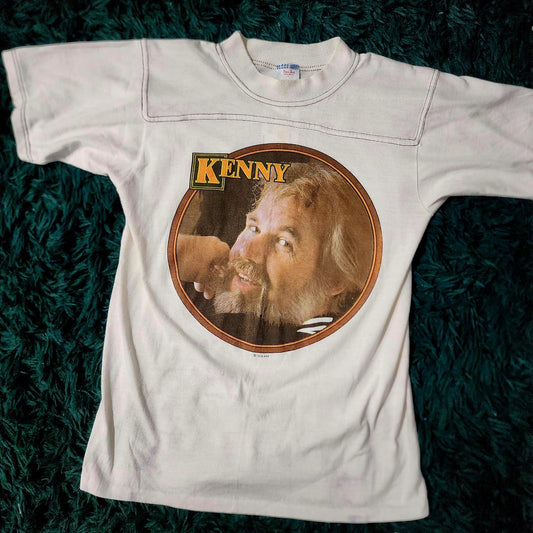 Vintage 1980 Kenny Rogers American Tour T-Shirt – Country Icon Collectible