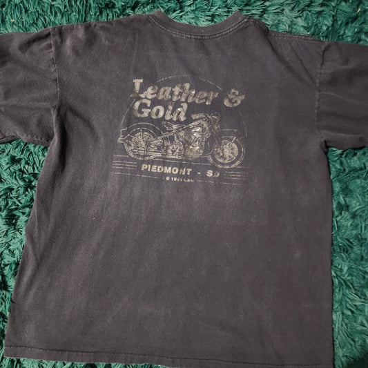Vintage 1995 “Never Forget” Vietnam Memorial Biker T-Shirt 25x28 USA Made