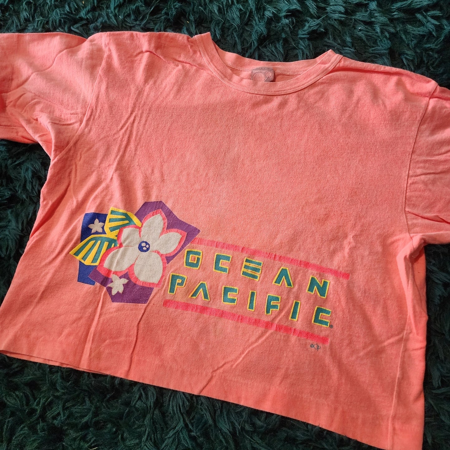 🌺 Vintage Ocean Pacific (OP) Crop Top 🌺