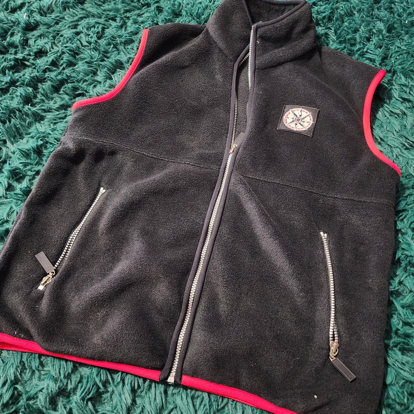 🧭 Vintage Marlboro Fleece Vest 🧭