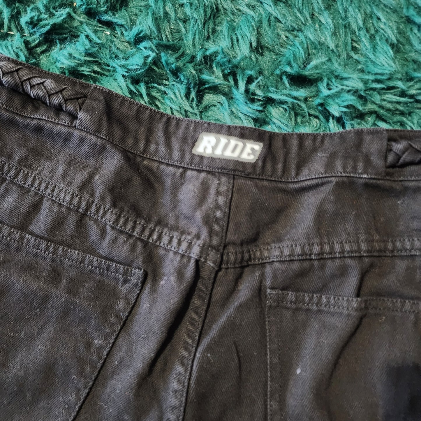 🏍️ Harley-Davidson Black Denim Shorts 🏍️