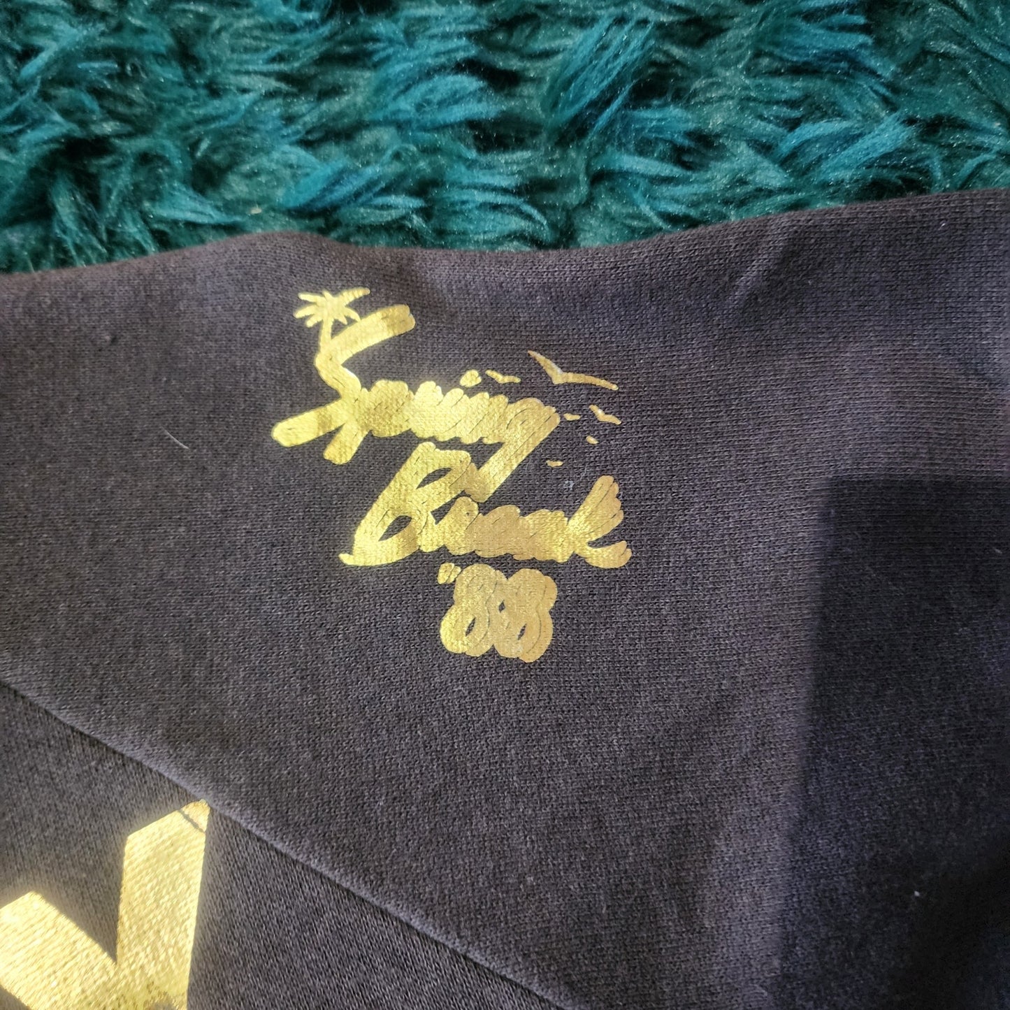 RARE Vintage 80s Party Animal Bunny Sleeveless Party Sweatshirt 17x24